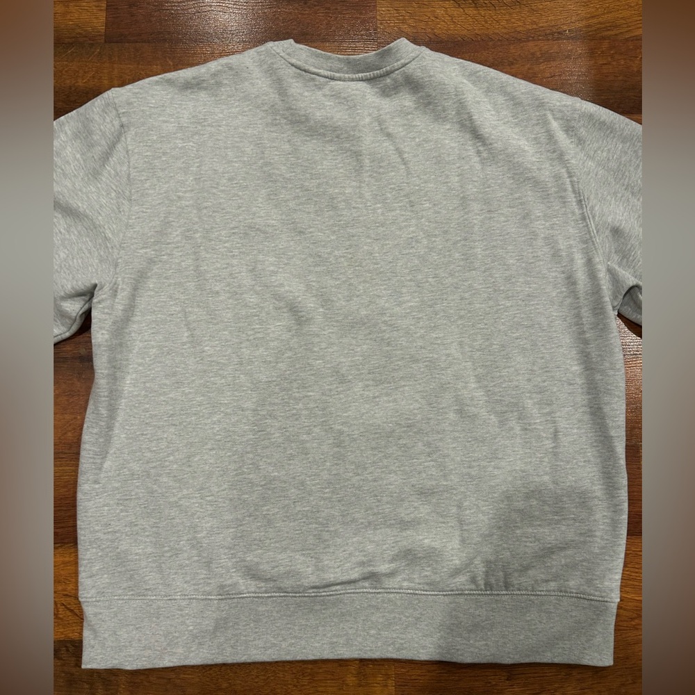 Levi's Relaxed Graphic Wolf Pack Crewneck Sweatshirt Light Heather Gray XL - Picture 7 of 7